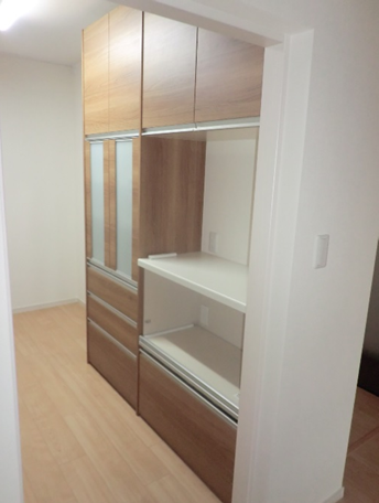 名古屋・愛知のキッチン交換 カップボード設置事例