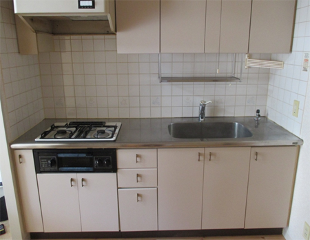 名古屋・愛知のキッチン交換施工事例1 ビフォー