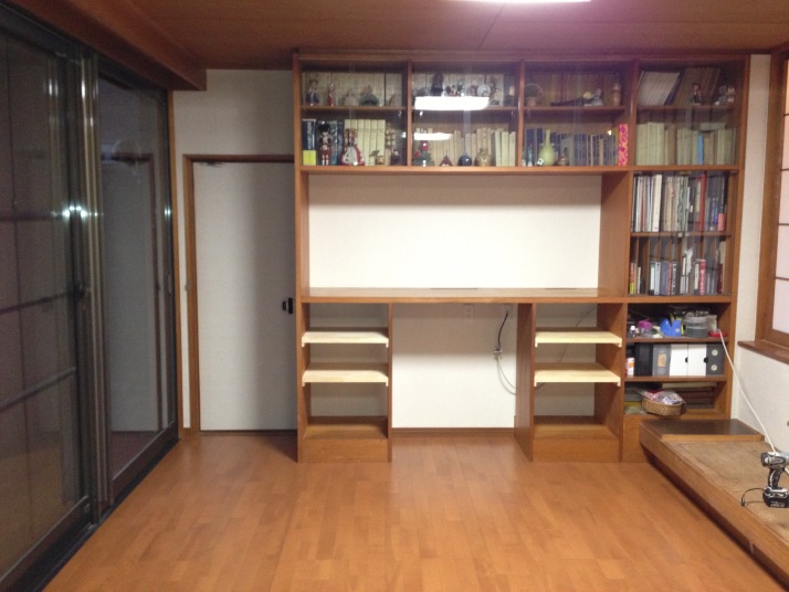 完成後キッチン