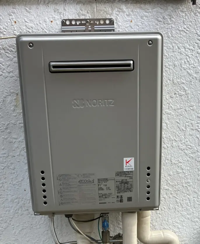 交換後の給湯器
