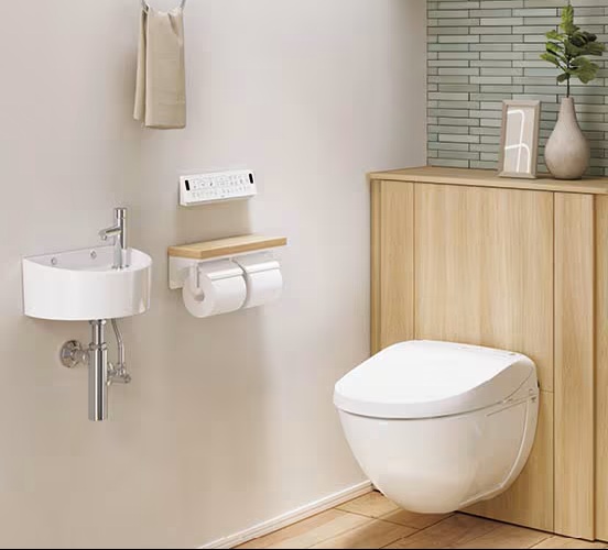 快適トイレの施工イメージ