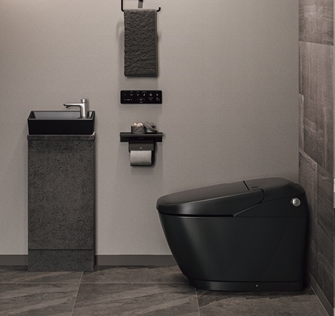 タンクレス＋手洗器付プランの施工イメージ