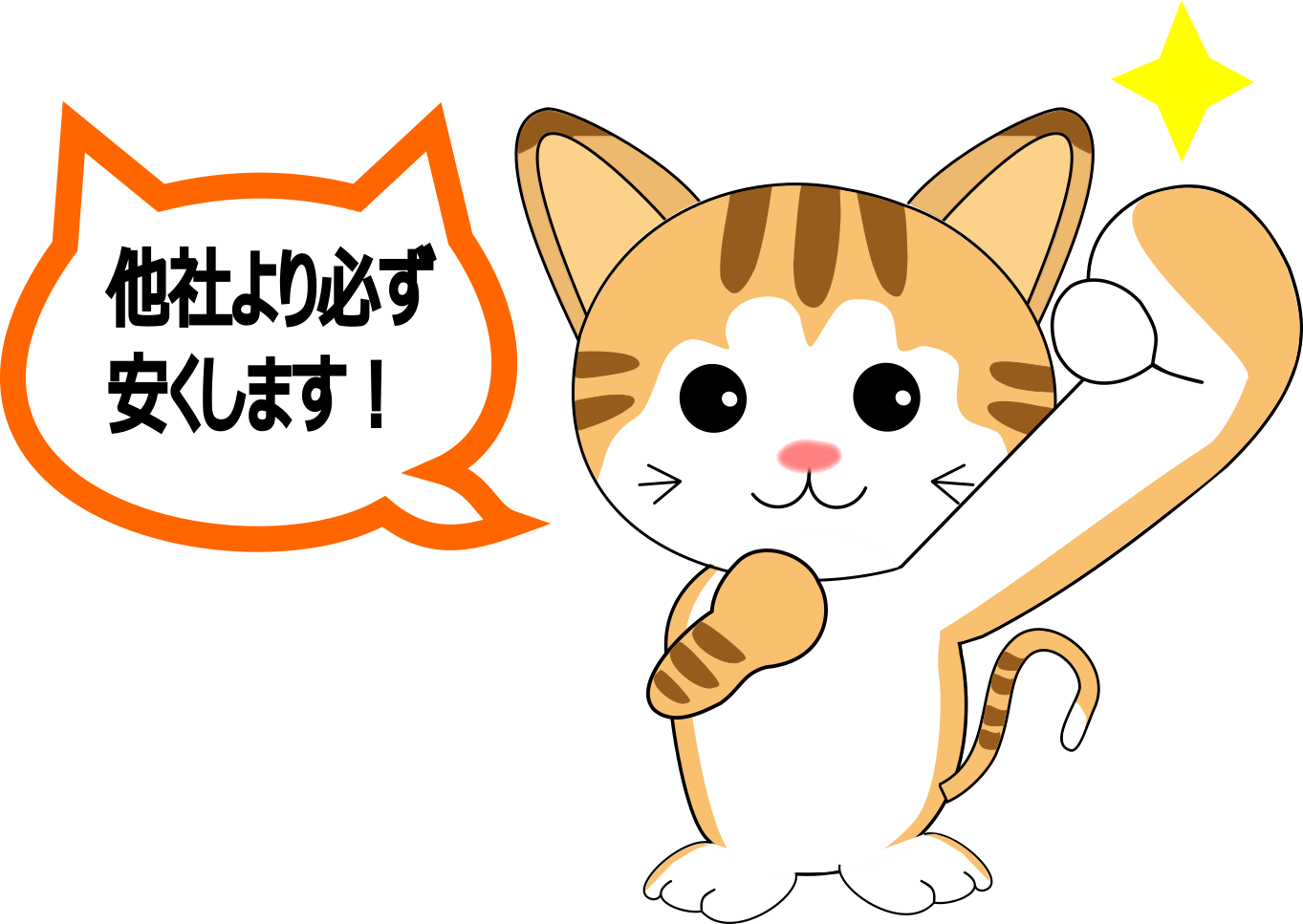 安い猫の割引サービス